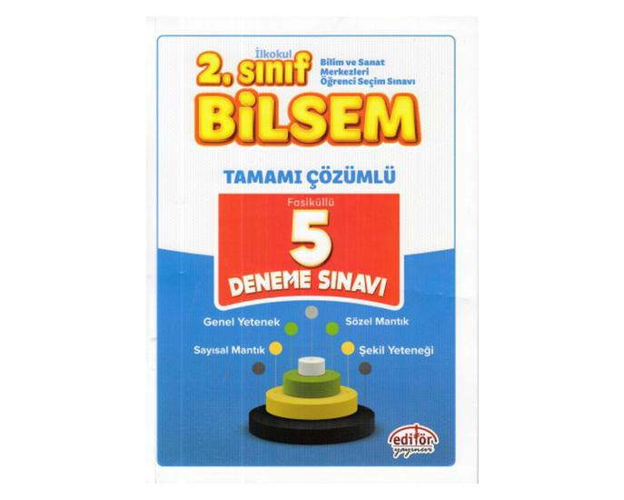 Editör 2 Sınıf Bilsem 5 Çözümlü Deneme Sınavı Yeni