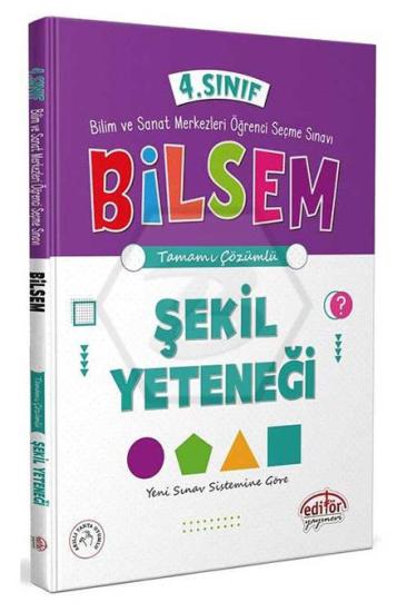 4. Sınıf Bilsem Hazırlık Şekil Yeteneği Tamamı Çözümlü