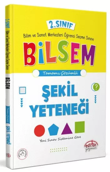 2. Sınıf Bilsem Hazırlık Şekil Yeteneği Tamamı Çözümlü