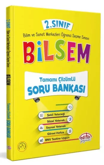 2. Sınıf Bilsem Tamamı Çözümlü Soru Bankası