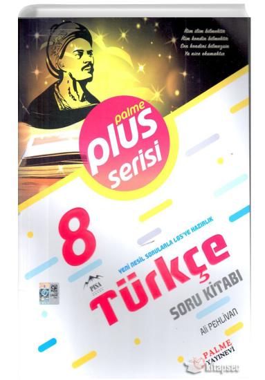 Palme Yayınları 8. Sınıf Lgs Türkçe Plus Serisi Soru Kitabı Palme