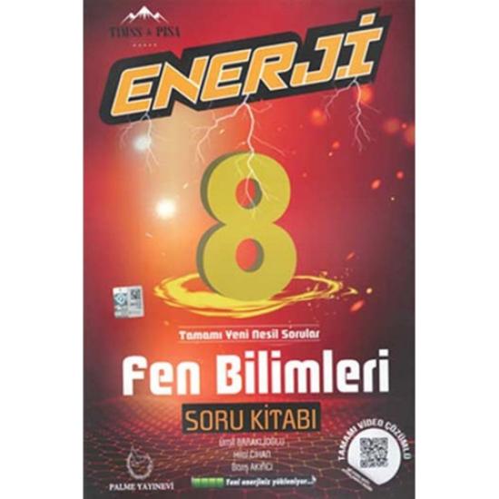 Palme Yayınları 8. Sınıf LGS Fen Bilimleri Enerji Soru Kitabı Palme