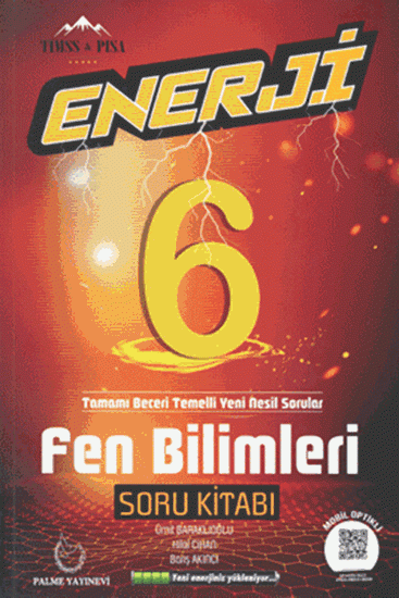 6. Sınıf Enerji Fen Bilimleri Soru Kitabı; Tamamı Beceri Temelli Yeni Nesil Sorular