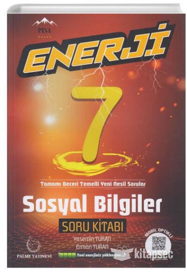 Palme 7. Sınıf Enerji Sosyal Bilgiler Soru Kitabı