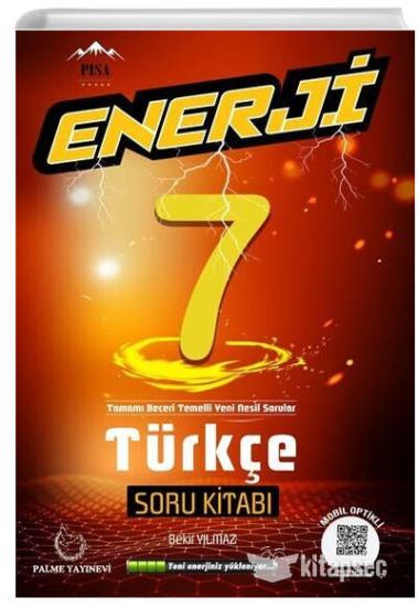 Palme 7. Sınıf Enerji Türkçe Soru Kitabı