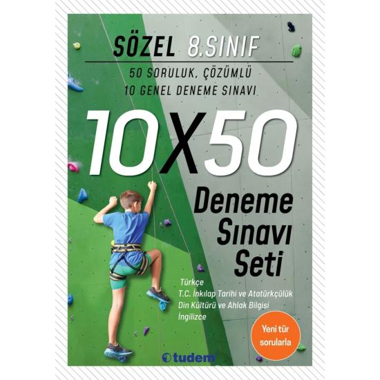 Tudem Yayınları 8. Sınıf Lgs Sözel 10X50 Deneme Sınavı Seti Tudem