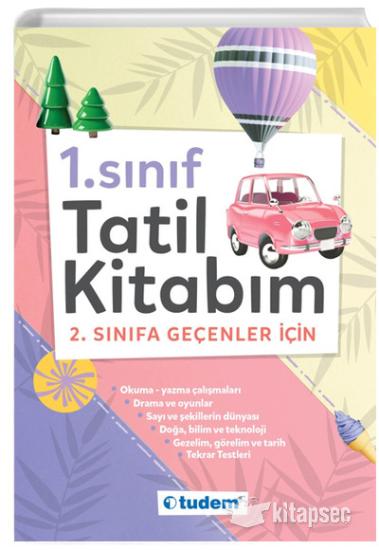 Tudem Yayınları 1. Sınıf Tatil Kitabım (2. Sınıfa Geçenler İçin) Tudem