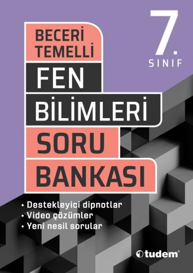 Tudem 7. Sınıf Fen Bilimleri Beceri Temelli Soru Bankası