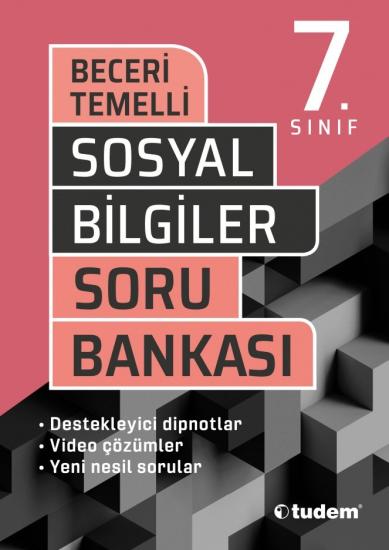 Tudem Yayınları 7. Sınıf Sosyal Bilgiler Beceri Temelli Soru Bankası Tudem