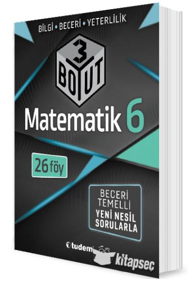 Tudem 6. Sınıf Matematik 3 Boyut