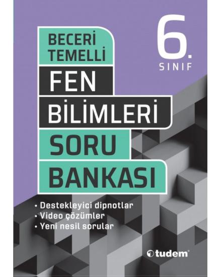 Tudem 6. Sınıf Fen Bilimleri Beceri Temelli Soru Bankası