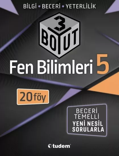 Tudem 5. Sınıf Fen Bilimleri 3 Boyut