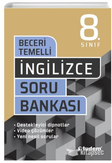 Tudem 8. Sınıf İngilizce Beceri Temelli Soru Bankası