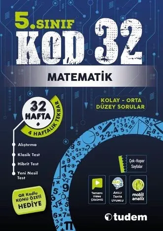 5. Sınıf Kod 32 Matematik