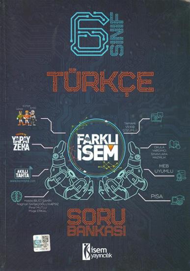 Farklı İsem 6. Sınıf Türkçe Soru Bankası