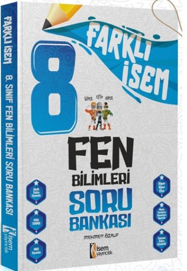 2024 Farklı İsem 8. Sınıf Fen Bilimleri Soru Bankası