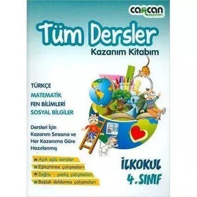 4. Sınıf Tüm Dersler Kazanım Kitabım