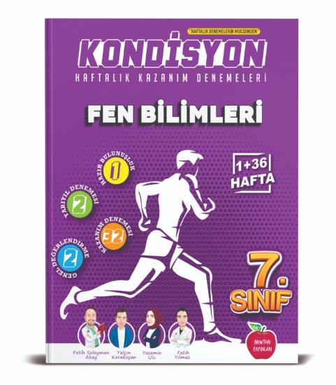 7. Sınıf Kondisyon Fen Bilimleri Denemeleri Newton Yayınları