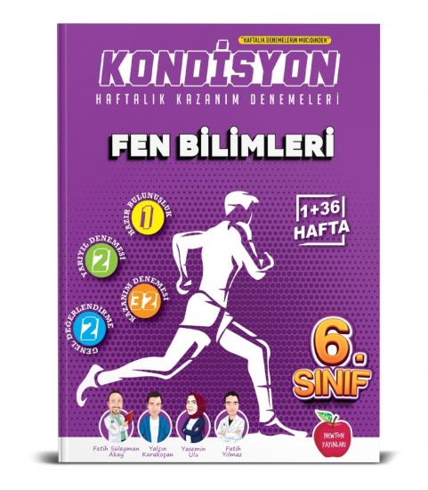 6. Sınıf Kondisyon Fen Bilimleri Denemeleri Newton Yayınları