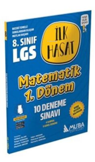 1842 Lgs Matematik İlk Hasat 10 Deneme Sınavı (1.Dönem)