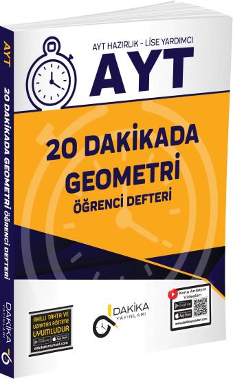 20 Dakikada AYT Geometri Öğrenci Defteri Dakika Yayınları