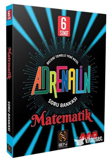 En Yayınları 6. Sınıf Adrenalin Matematik Sr.Bank.