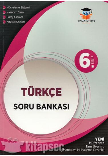 Zeka Küpü Yayınları 6. Sınıf Türkçe Soru Bankası Zeka Küpü