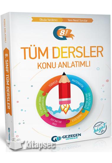 Gezegen Yayınları 8. Sınıf Lgs Tüm Dersler Konu Anlatımlı Gezegen