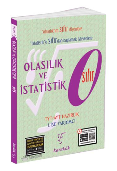 Karekök Yayınları Tyt Ayt Olasılık Ve İstatistik Sıfır Konu Anlatımlı Karekök