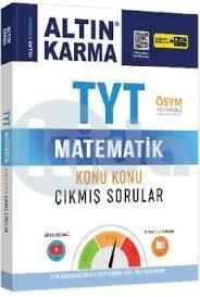 Altın Karma Yayınları Tyt Matematik Konu Konu Çıkmış Sorular Altın Karma