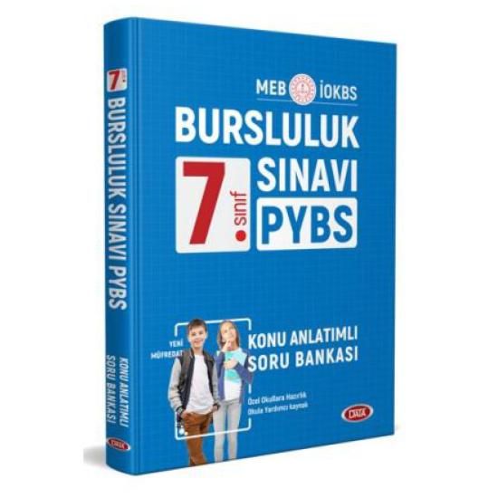 Data Yayınları 7. Sınıf Pybs İokbs Bursluluk Sınavı Konu Anlatımlı Soru Bankası