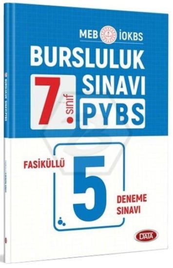 Data Yayınları 7. Sınıf Bursluluk Sınavı Pybs Fasiküllü 5 Deneme Sınavı Data