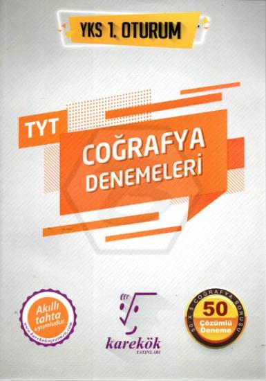 Tyt Coğrafya 50 Li Deneme Sınavı 1.Oturum