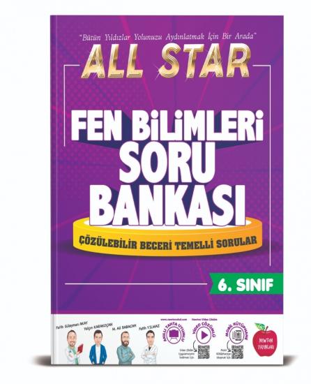 6. Sınıf All Star Fen Bilimleri Soru Bankası Newton Yayınları