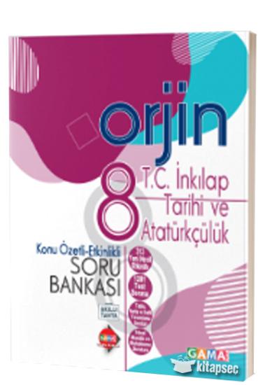 8. Sınıf Orjin İnkılap Tarihi Konu Özetli Soru Bankası