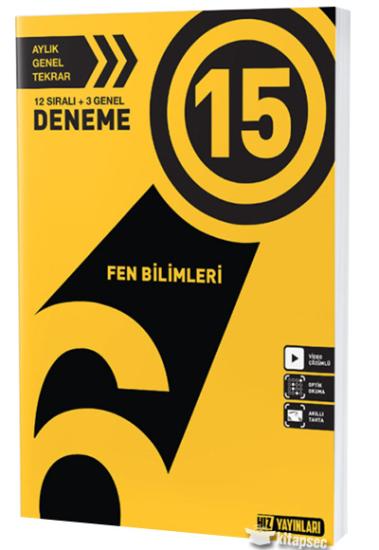 Hız Fen Bilimleri 15 Li Deneme