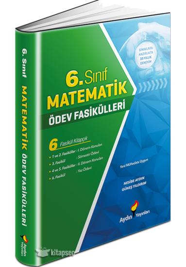 Aydın Yayınları 6. Sınıf Matematik Ödev Fasikülleri Aydın