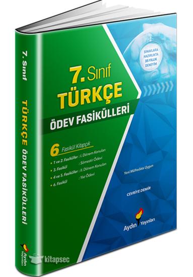 Aydın 7. Sınıf Türkçe Ödev Fasikülleri