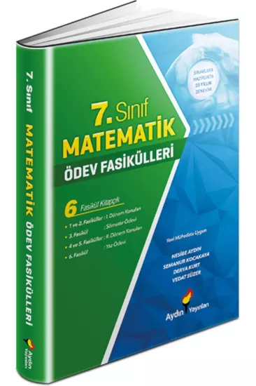 Aydın Yayınları 7. Sınıf Matematik Ödev Fasikülleri Aydın