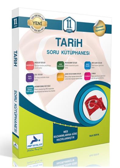 11. Sınıf Tarih Soru Kütüphanesi Prf Paraf Yayınları