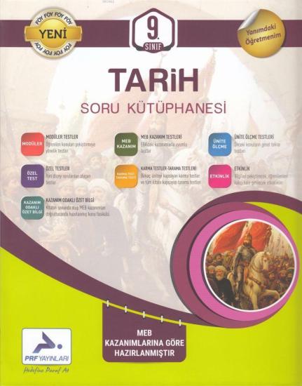 9. Sınıf Tarih Soru Kütüphanesi Prf Paraf Yayınları