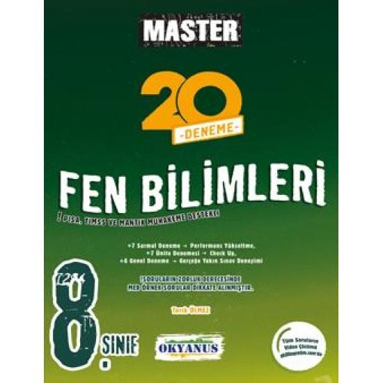 Okyanus Yayınları 8. Sınıf Lgs Master Fen Bilimleri 20 Deneme Okyanus Y