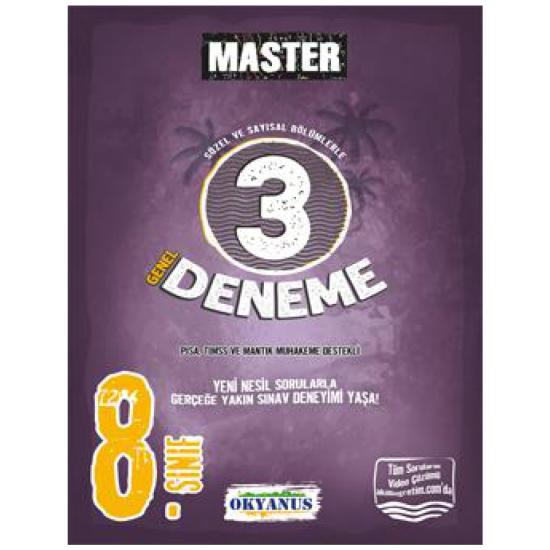 Okyanus Yayınları 8. Sınıf Lgs Master 3 Genel Deneme Okyanus