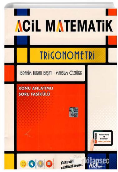 Acil Yayınları Matematik Trigonometri Konu Anlatımlı Soru Fasikülü Acil