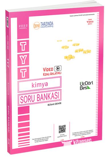 Üç Dört Beş Yayınları Tyt Kimya Soru Bankası