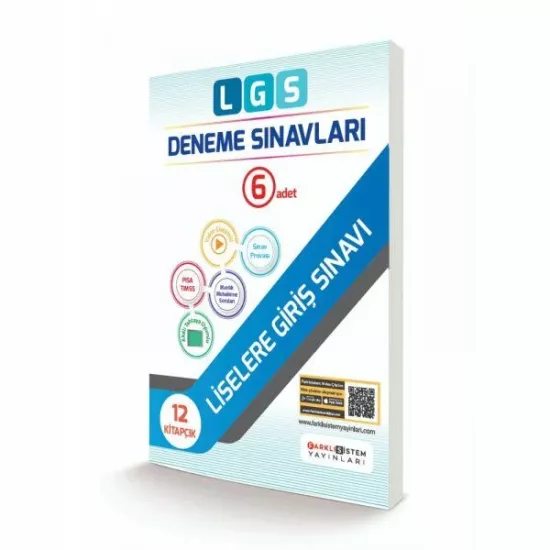 Lgs Deneme Sınavları 6X12 Deneme Farklı Sistem Yayınları