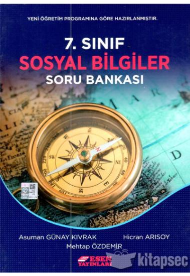 Esen Yayınları 7. Sınıf Konu Özetli Soru Bankası Sosyal Bilgiler