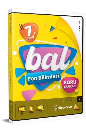 7. Sınıf Bal Fen Bilimleri Soru Bankası Hiper Zeka Yayınları