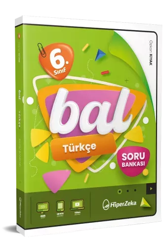 6. Sınıf Bal Türkçe Soru Bankası Hiper Zeka Yayınları