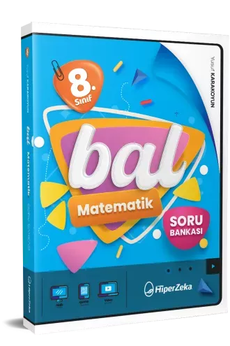 8. Sınıf Bal Matematik Soru Bankası Hiper Zeka Yayınları